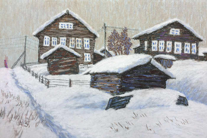 Мезенская зима