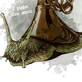 Предпочитаю медленную музыку