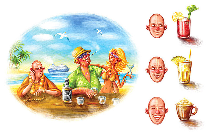 Безалкогольные коктейли