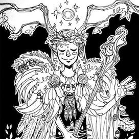 Иллюстрация к сказке "Дорога к осени"