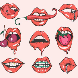 Набор стикеров 