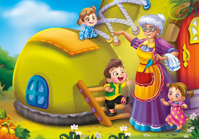 Старушка в башмаке