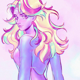 Радужный кварц 