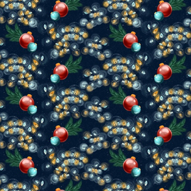 Новогодний петтерн