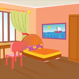 Интерьер детской комнаты