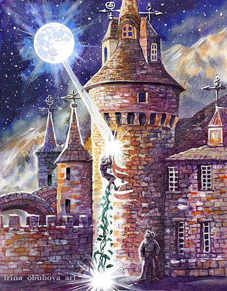 Побег из башни.