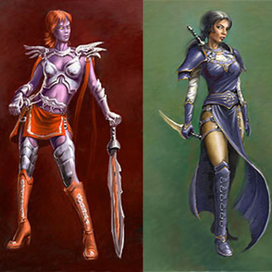 Женские персонажи