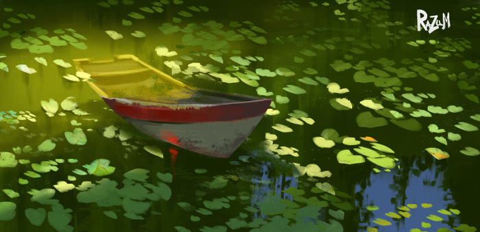 old boat (Procreate)