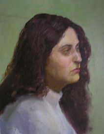 портрет девушки