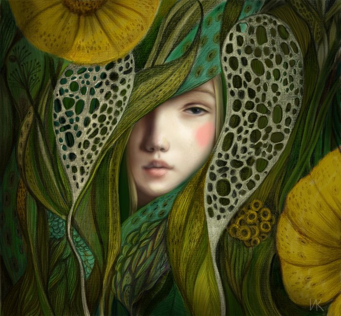 по мотивам "Дюймовочки" 