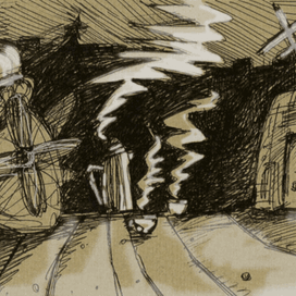 иллюстрация к стихотворению А.Дельфинова