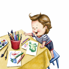Маленький художник