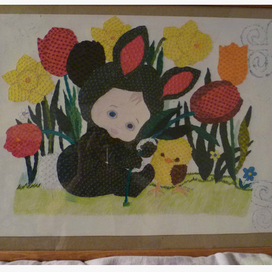 малыш и цыпленок 