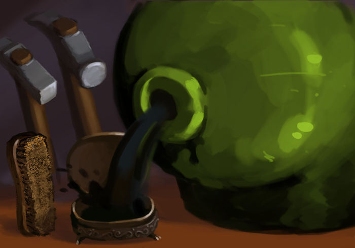 колпак и туфли