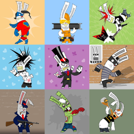 кролики персонажи