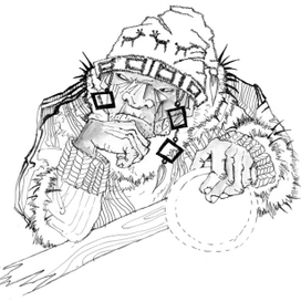 случайно получившееся)