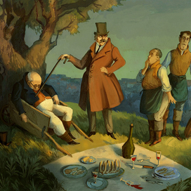 пиквикисты пообедали