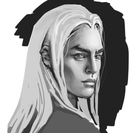 ч/б портрет