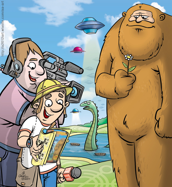 Необычный репортаж