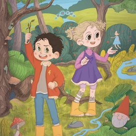 Волшебный лес ( процесс)