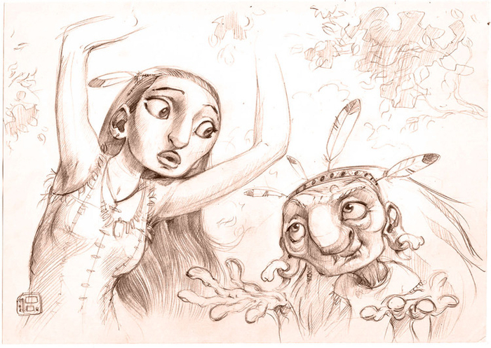 шаманка и стажер 