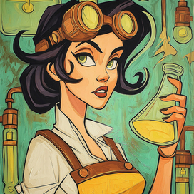 Женщина-алхимик