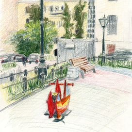 питерский дворик