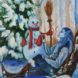 Держи шапку,не мерзни