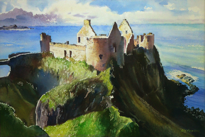 Крепость в Bushmills.