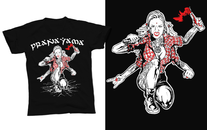 Принт для группы PRANAYAMA
