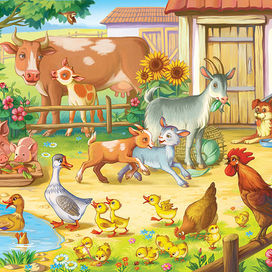 Ферма. для пазлов "Русский стиль"