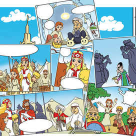 детский комикс