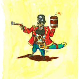 Капитан черная борода 