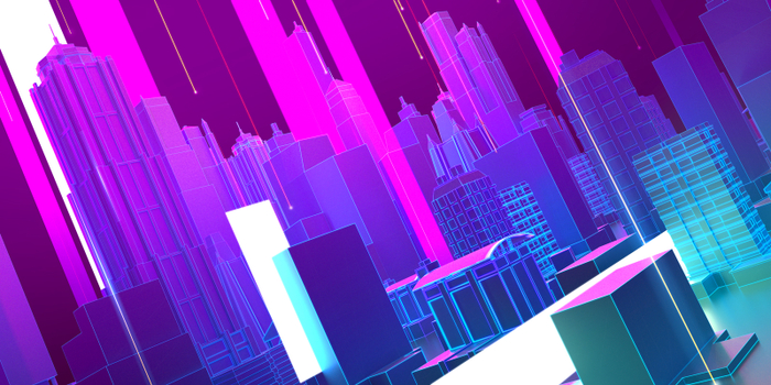 retrowave city