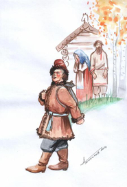 Ополченец, осень 1812-го года