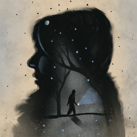 Афиша к короткометражке «Полуночный марафон»