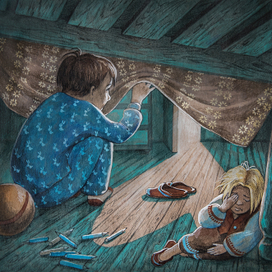 Сказка про смелого Петю