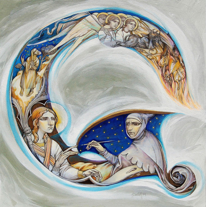 Буква G. Giotto