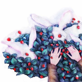 Земляника под снегом