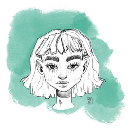 скетч-портрет