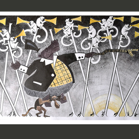 иллюстрация к сказке Корнея Чуковского "Крокодил"