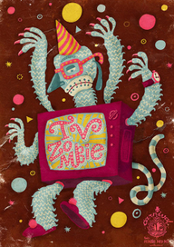 «TV-Zombie» | Из серии «Zombie Hey-Ho! Carnival»