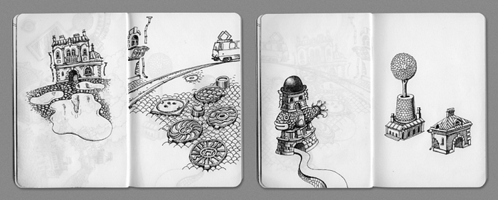 Почеркушки в МОЛЕСКИН