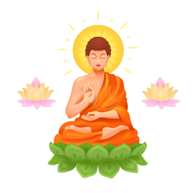 Будда среди лотосов