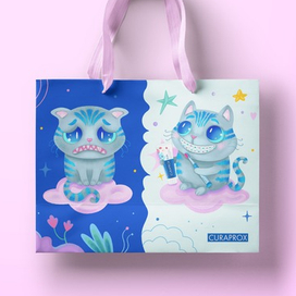 Рекламная иллюстрация для средств гигиены полости рта #2