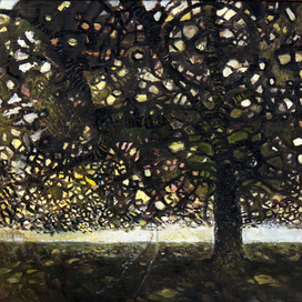 круг одинокого дерева