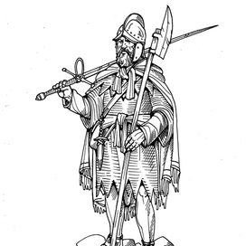 Ирландский галлогласс (XVI в.) 