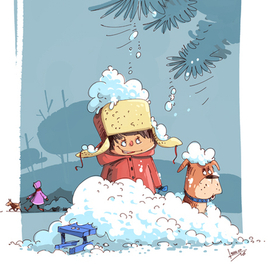 ... и выпал снег