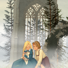 Маленькая белая лошадка