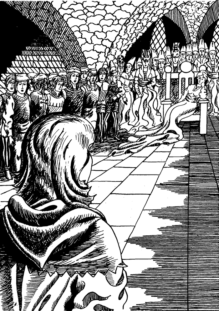 Иллюстрация к книге "Удивительные приключения Билла Грэлли".